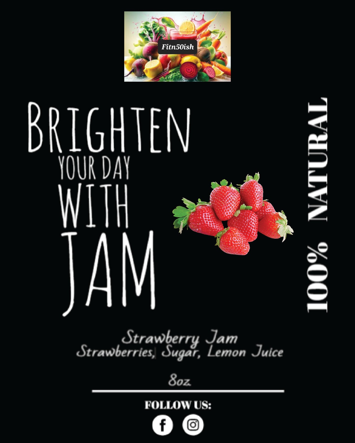 Single Strawberry Jam