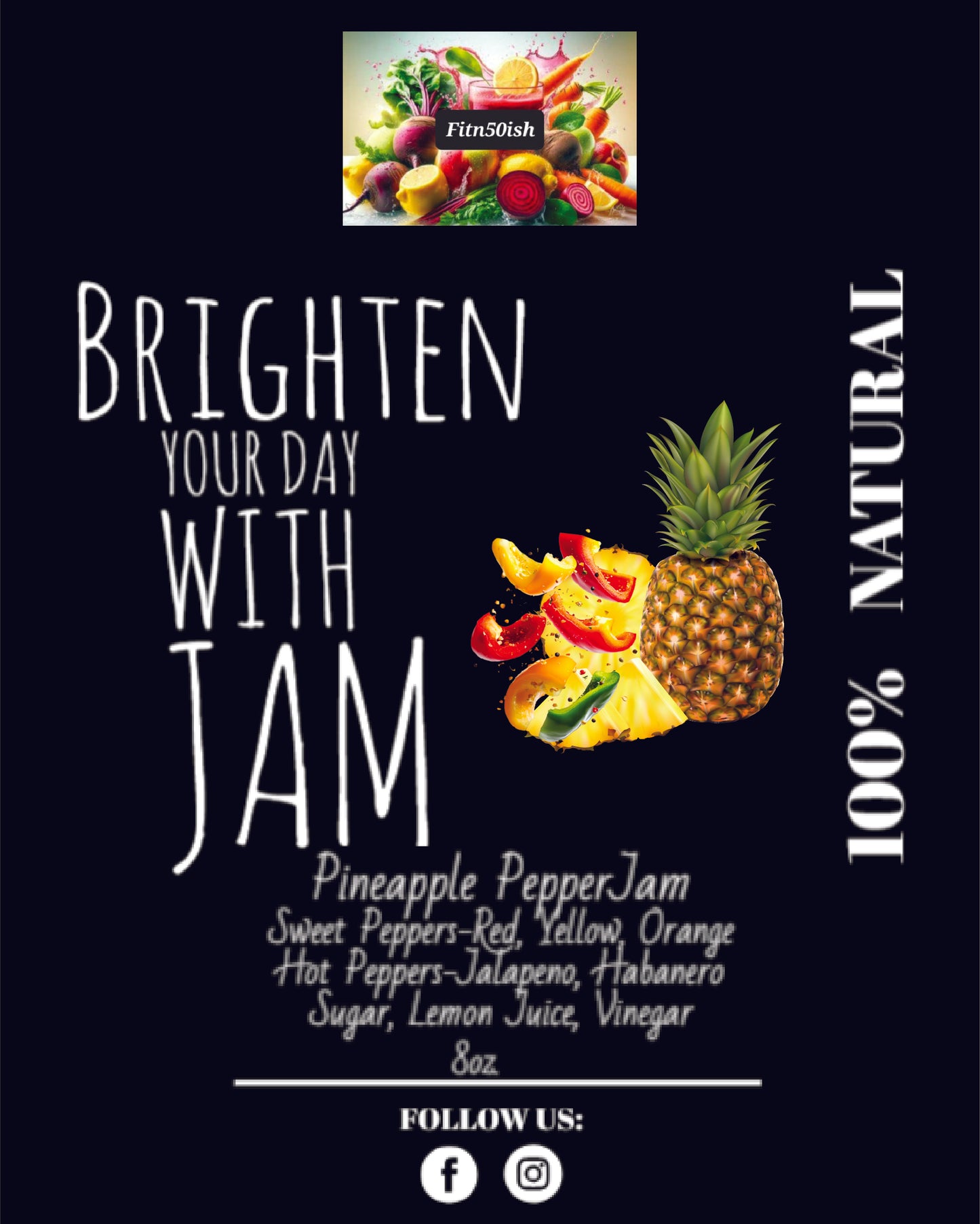 Single Pineapple Pepper Jam
