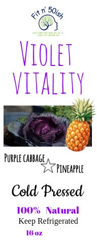 6 Pack Violet Vitality Juice (shipping not available)