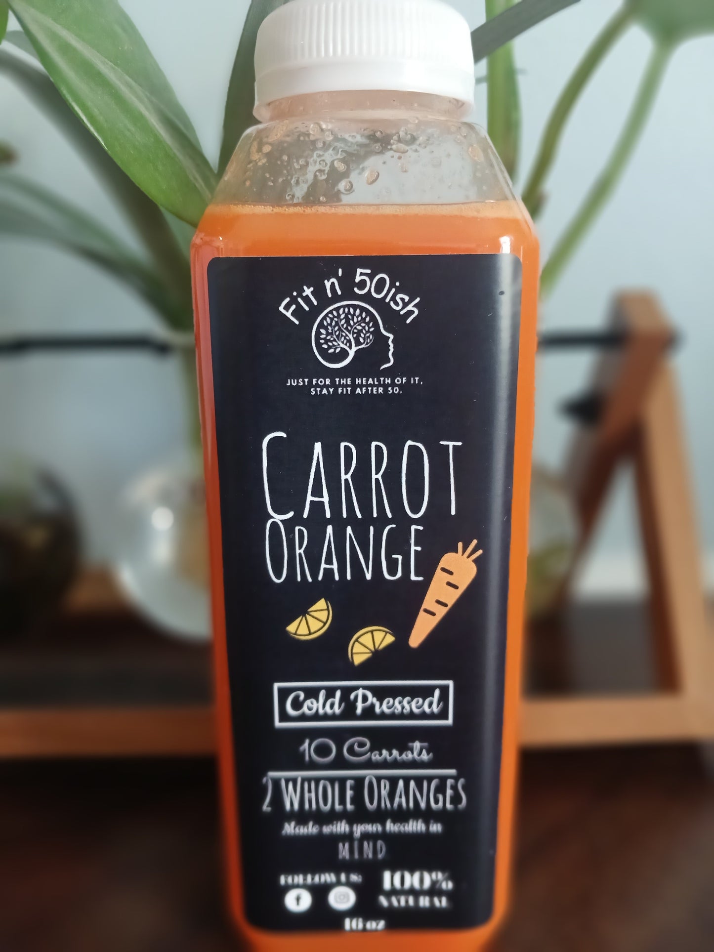 6 Pack Cold-Pressed Carrot - Orange