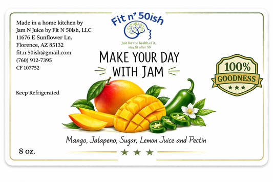 Single Mango Jalapeno Jam