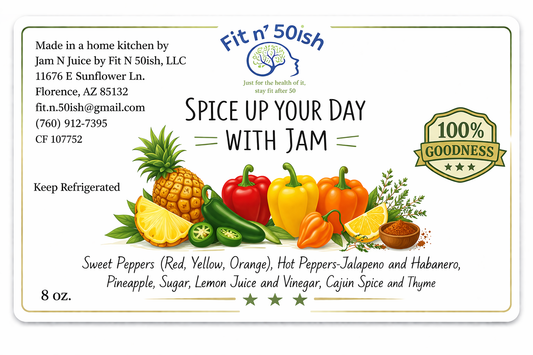 Single Pineapple Pepper Jam