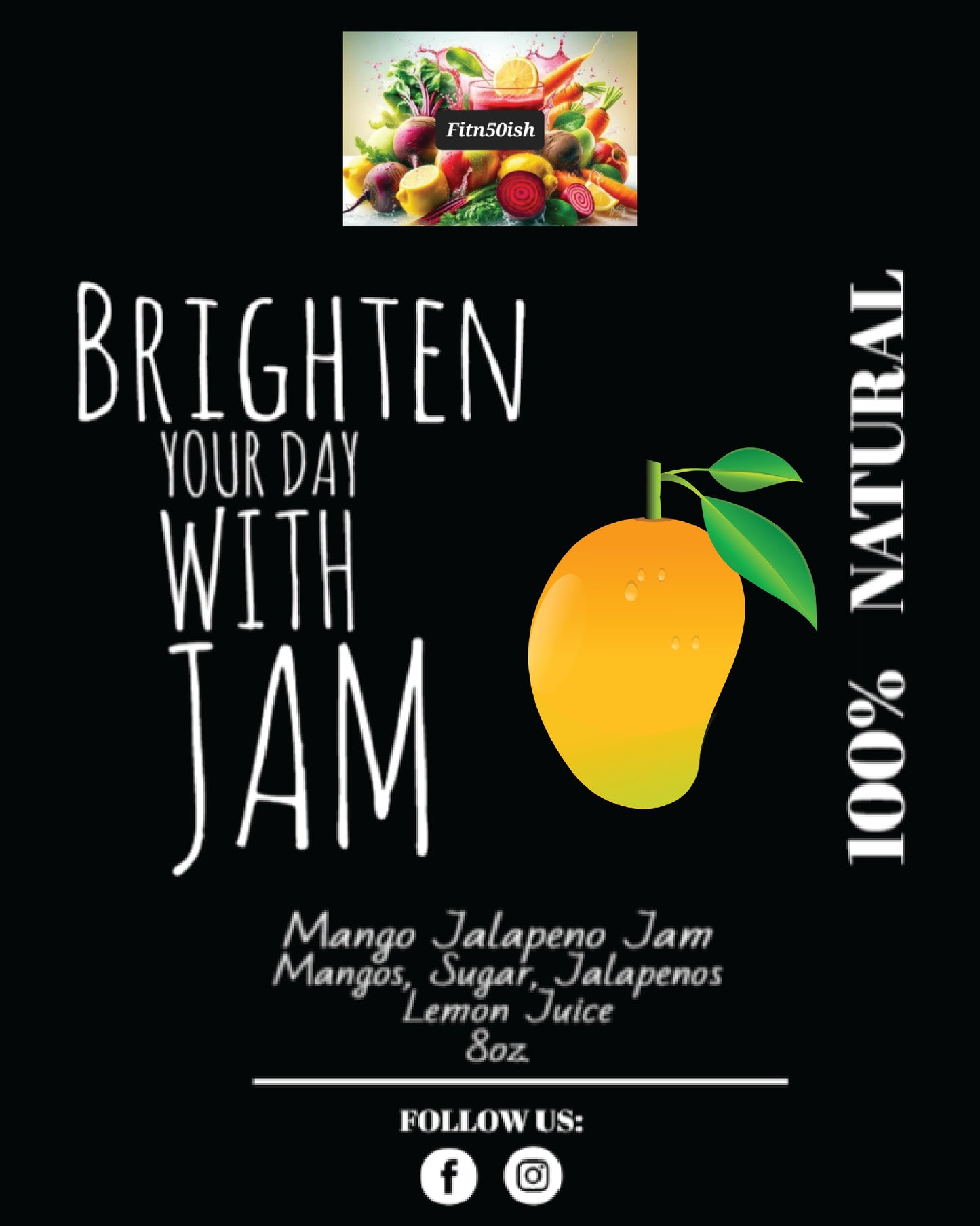 Single Mango Jalapeno Jam