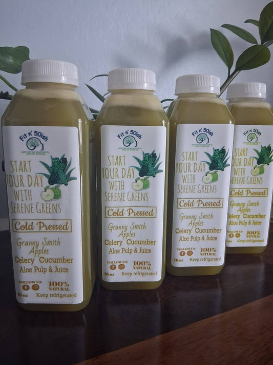 6 Pack Serene Greens Juice (Shipping not available)